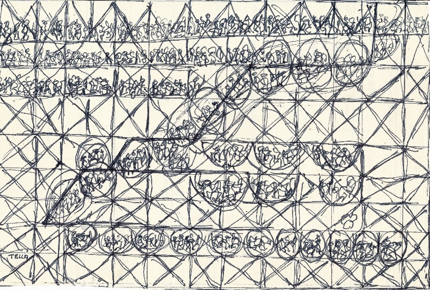 Centre Beaubourg, c. 1973 — José García Tella