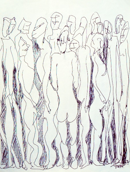 Corps contre corps, les nudistes(étude), 1962 — José García Tella