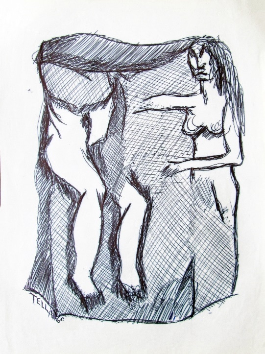Couple dans un mur