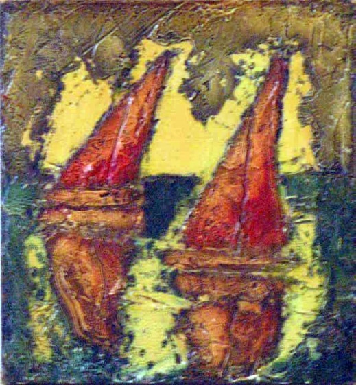 Deux voiliers rouge, 1970 — José García Tella