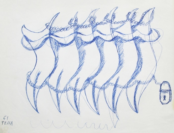 Étude pour sculpture Harem (62.14), 1961 — José García Tella