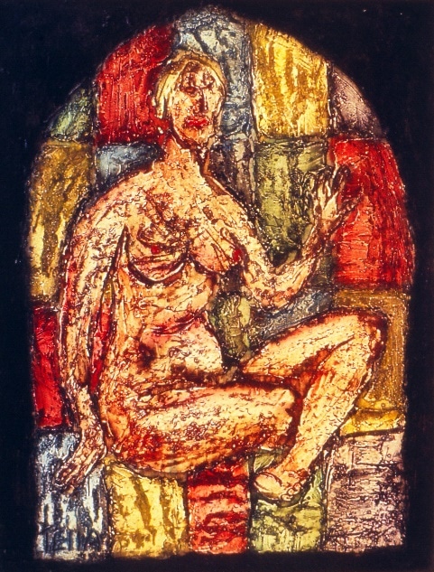 Femme accoudée, 1964 — José García Tella