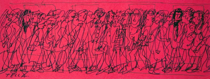 Foule, c. 1968 — José García Tella