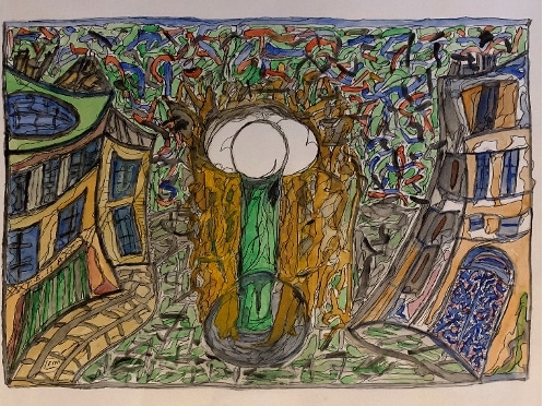 La place Furstenberg, c. 1978 — José García Tella