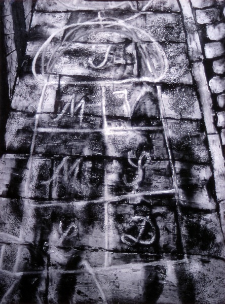 La rue (la marelle), c. 1957 — José García Tella