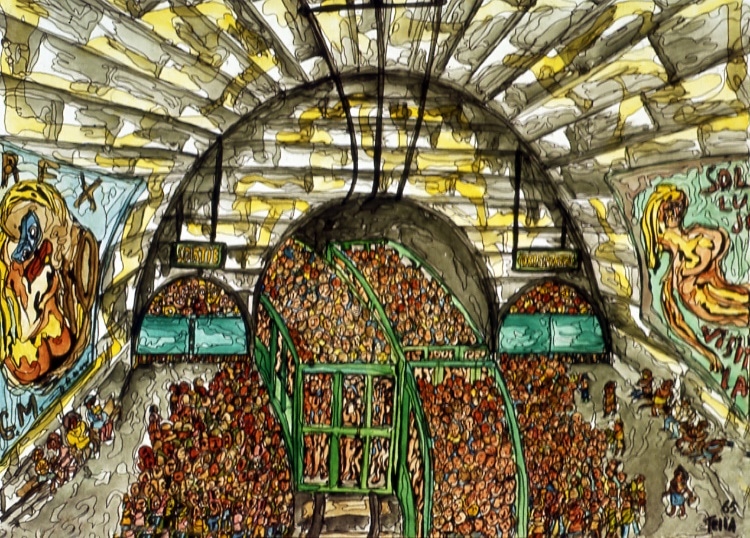 Le métro, 1965 — José García Tella