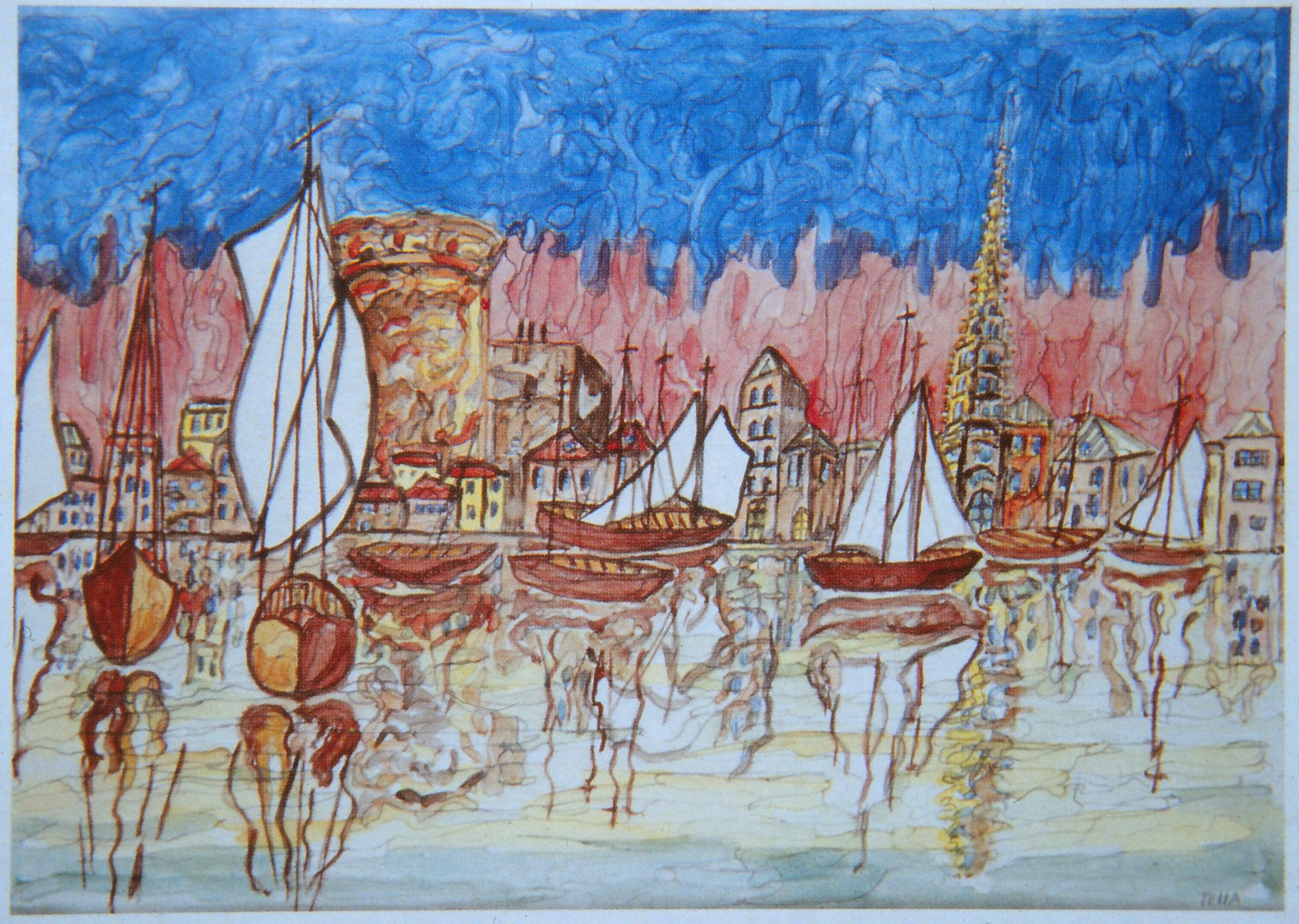 Le port de la Rochelle, c. 1976 — José García Tella