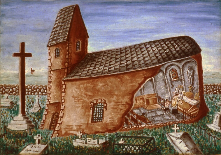 L’église de Gouville, 1953 — José García Tella