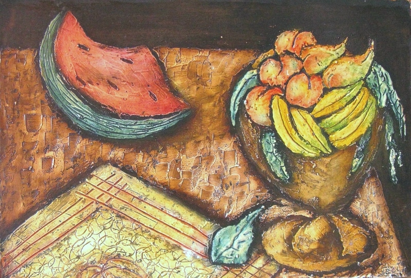 Nature morte aux fruits, 1958 — José García Tella