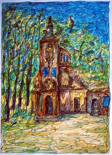 Notre-Dame de grâce, Honfleur, c. 1976 — José García Tella