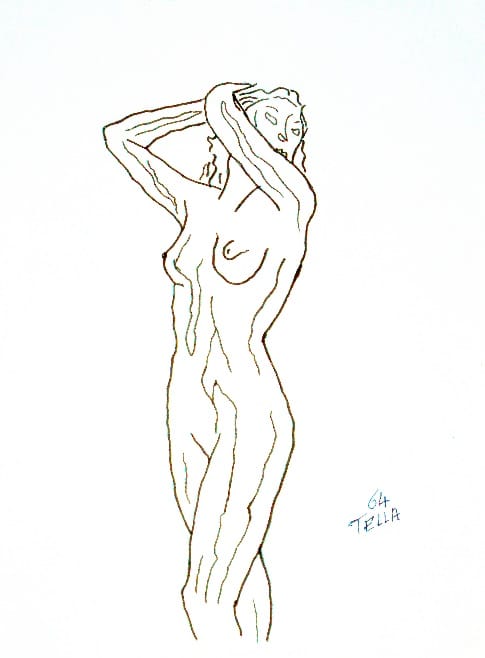 Nu les bras levés, 1964 — José García Tella