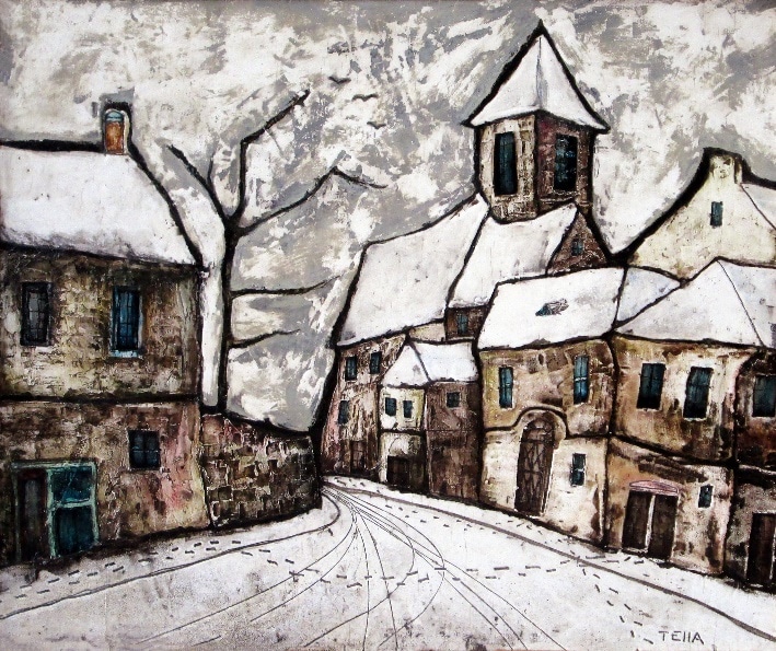 Paysage sous la neige, c. 1975 — José García Tella