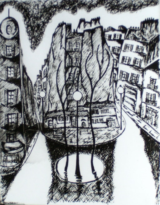 Place St André des Arts, 1952 — José García Tella