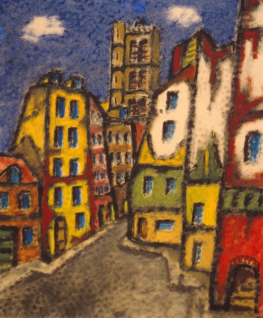 Rue Descartes, c. 1970 — José García Tella