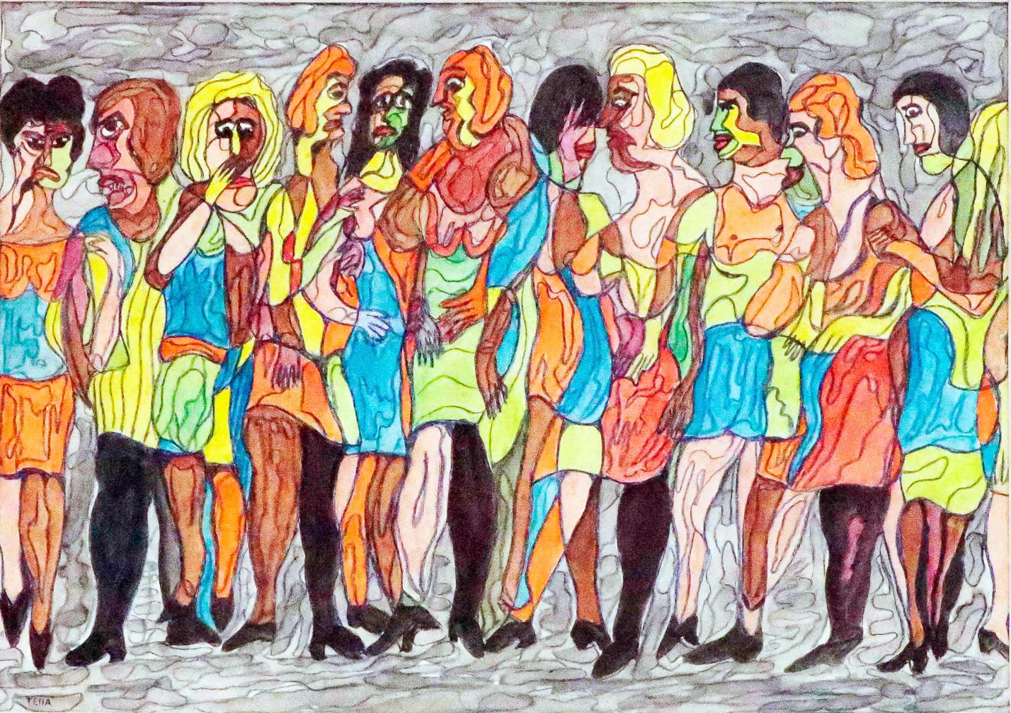 Rue St Denis, c. 1975 — José García Tella