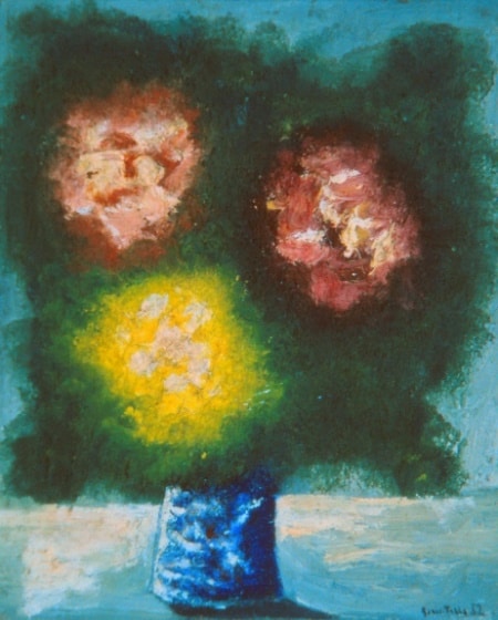Vase avec 3 fleurs, 1952 — José García Tella