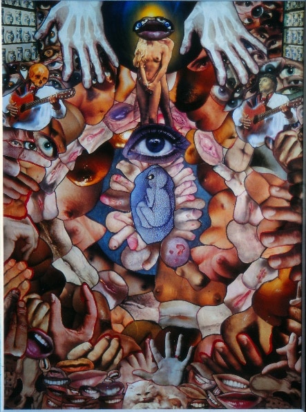 Vision cosmique de la nature nature humaine, c. 1975 — José García Tella