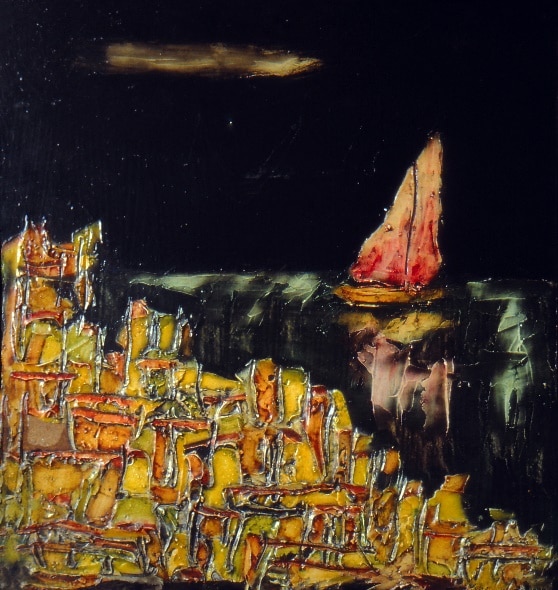 Voilier et ville, c. 1970 — José García Tella