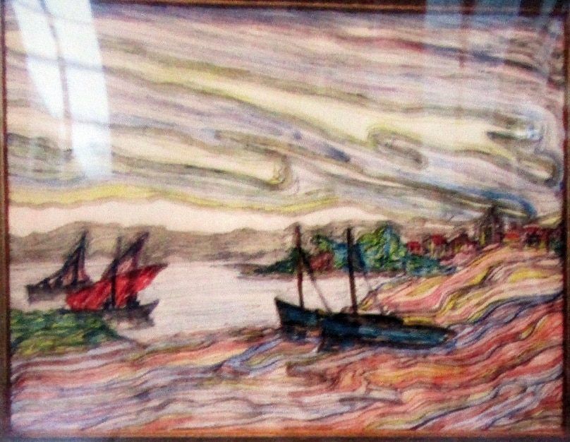 Voiliers à quai-circa, 1954 — José García Tella