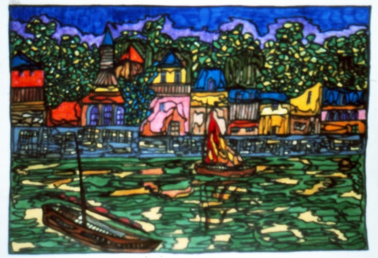 Vue du port, 1975 — José García Tella
